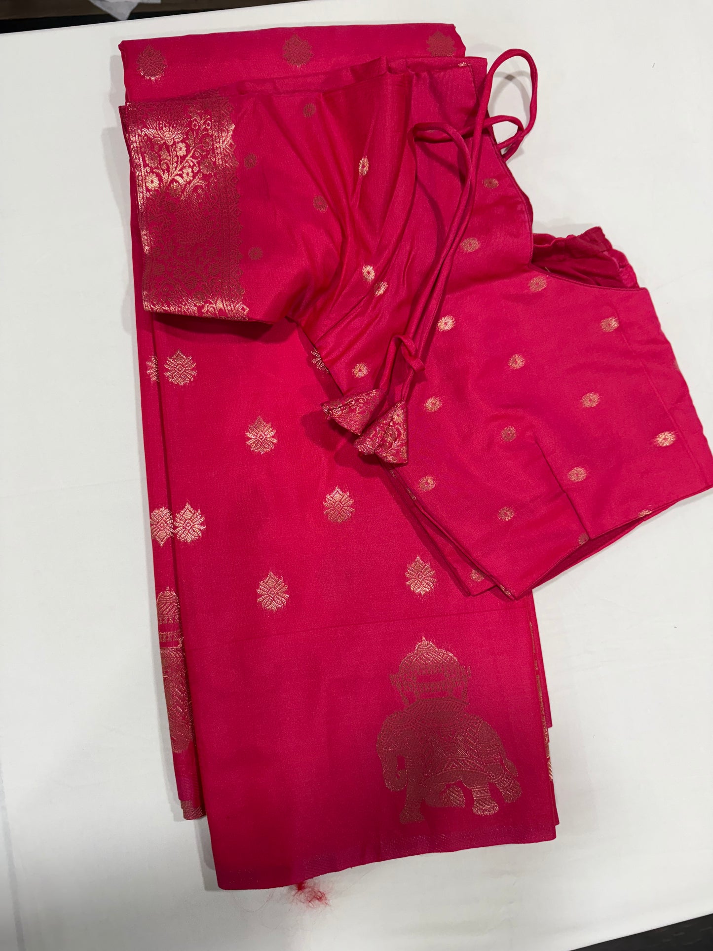 SOLD OUT Soft silk saree in pink